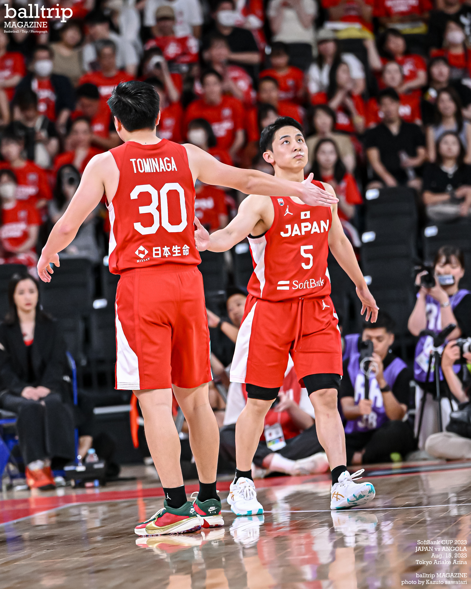 まもなくFIBAバスケットボールワールドカップ2023開幕　日本代表、最後の国際強化試合を終える　balltrip MAGAZINE photo by 佐渡一翔