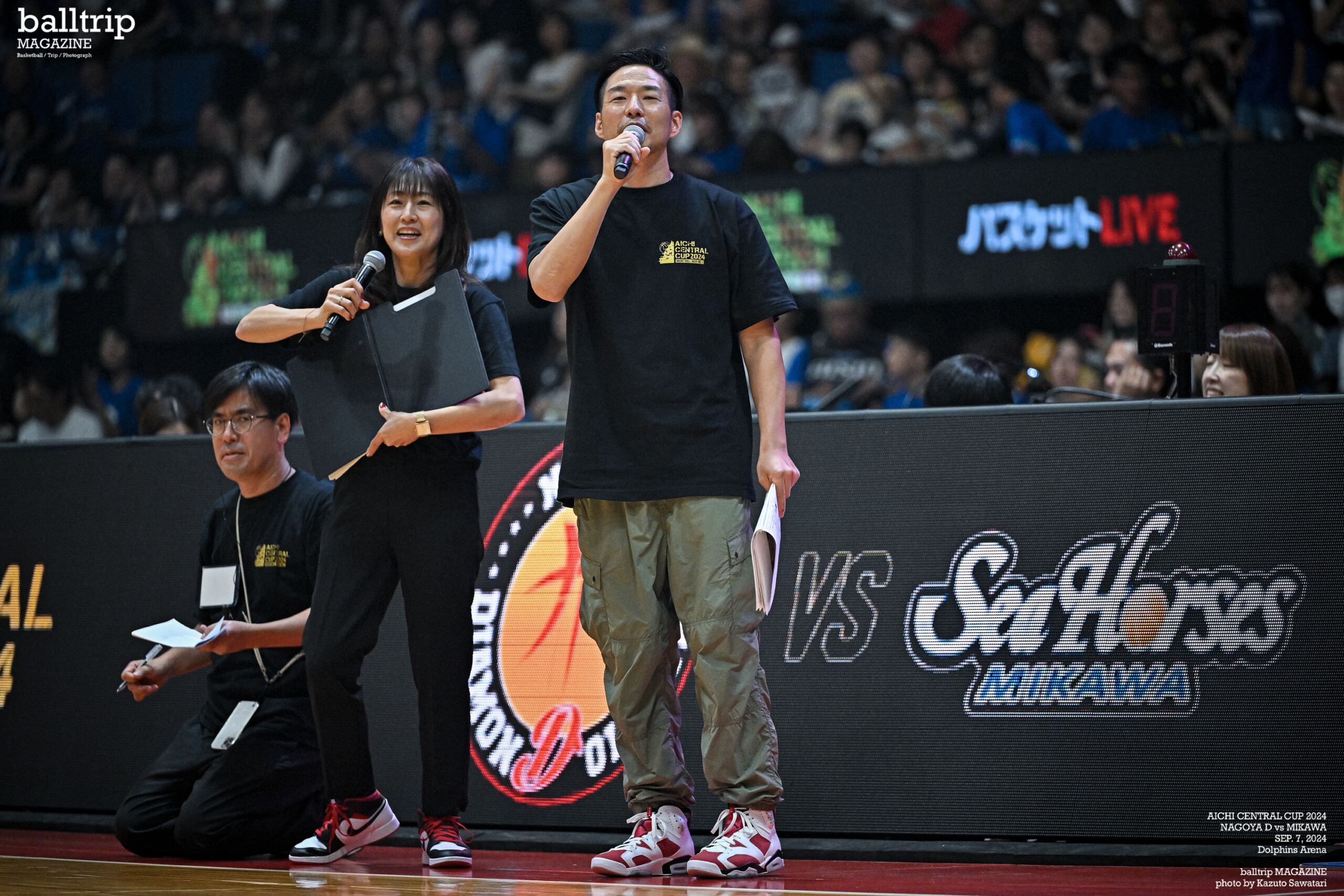 「選手の特徴を歌詞に」今シーズンも注目のアリーナMC　名古屋ダイヤモンドドルフィンズ KURO（HOME MADE 家族）　　balltrip MAGAZINE（ボールトリップマガジン）