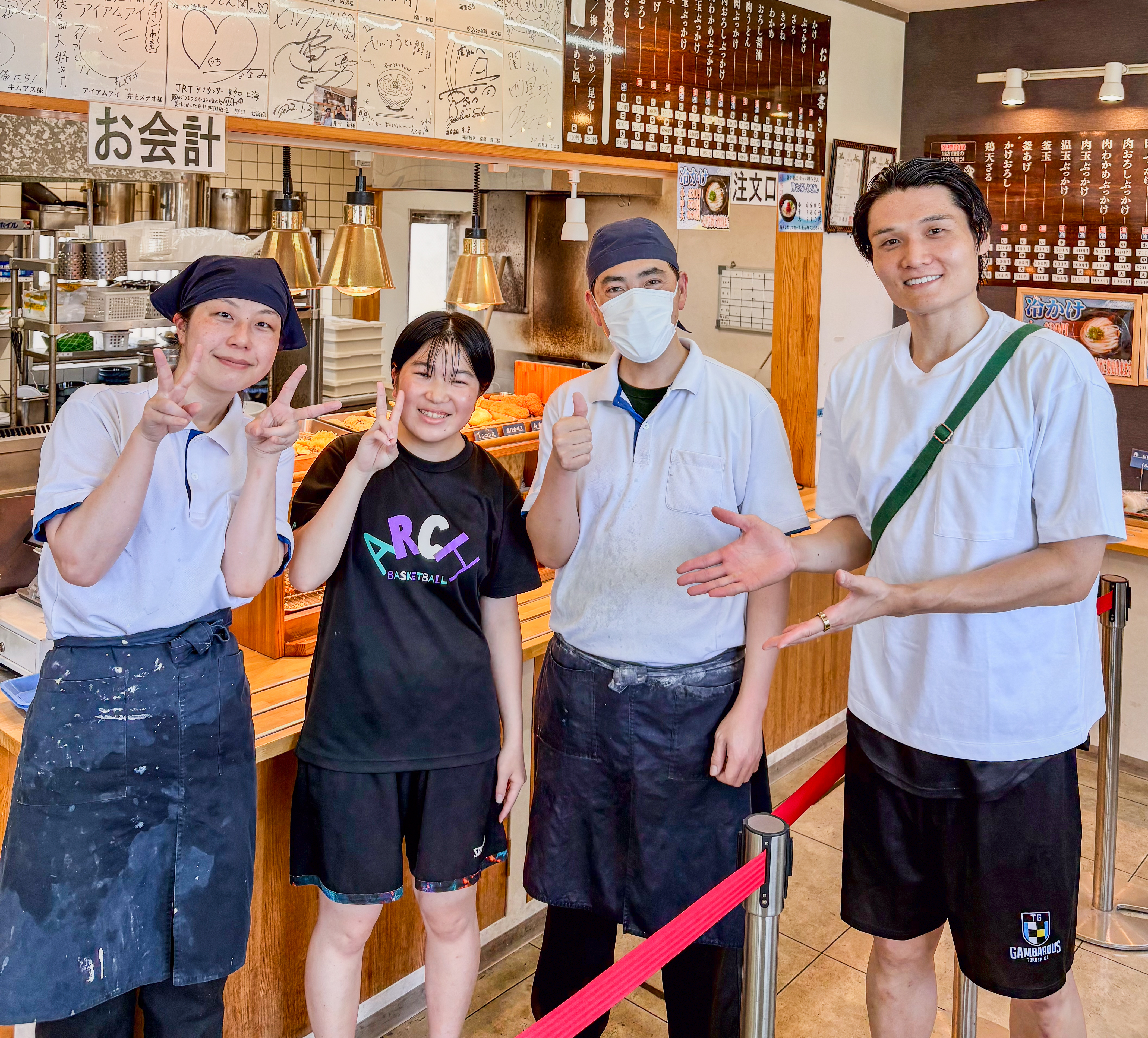 徳島ガンバロウズの選手もお気に入りのおいしいうどん
【まいど、お騒がせします！徳島ガンバロウズ 中務敏宏】　balltrip MAGAZINE（ボールトリップマガジン）