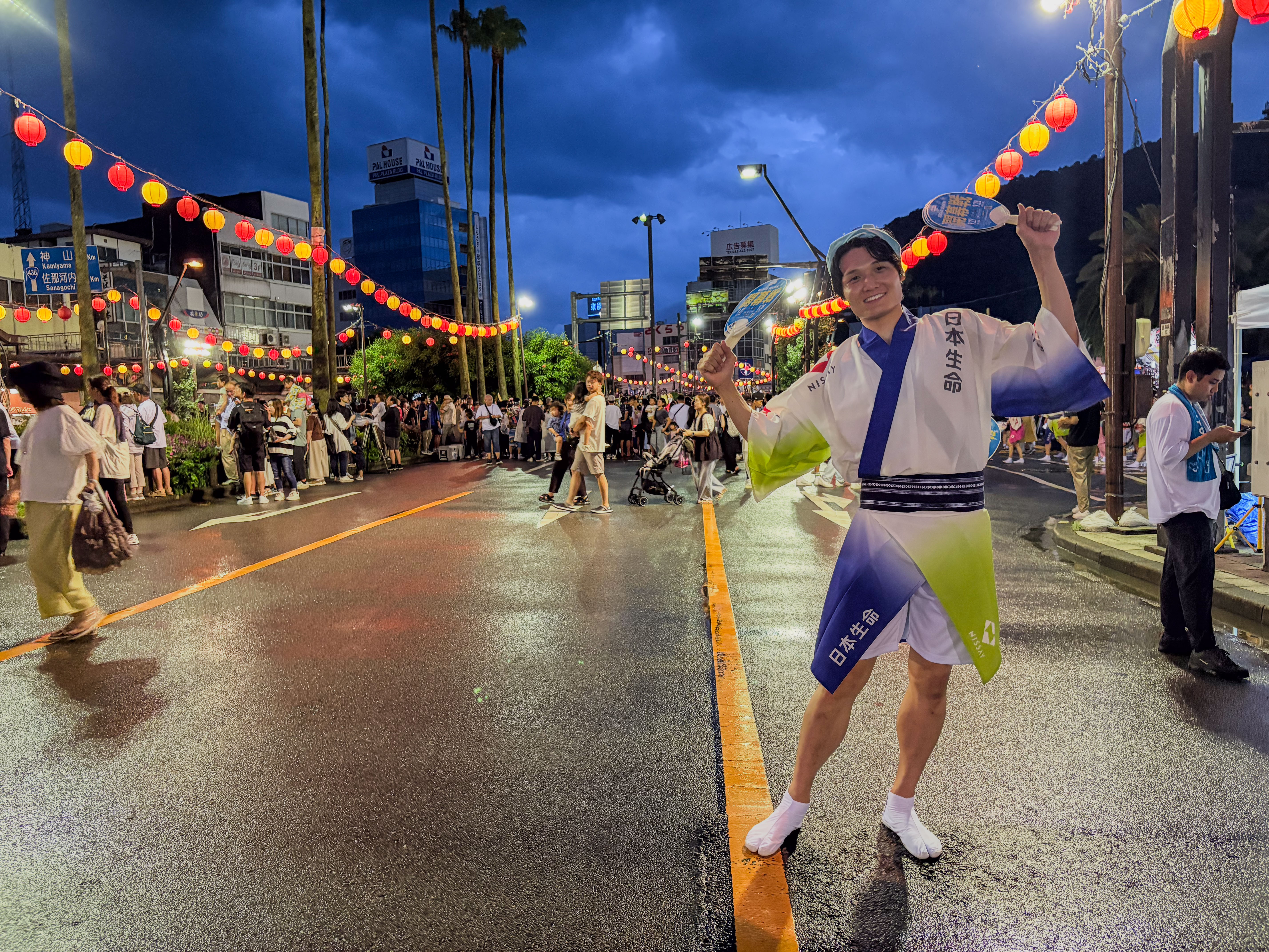 徳島ガンバロウズ移籍後の楽しみのひとつ、阿波踊りに参加してきました！【まいど、お騒がせします！徳島ガンバロウズ 中務敏宏】　balltrip MAGAZINE（ボールトリップマガジン）