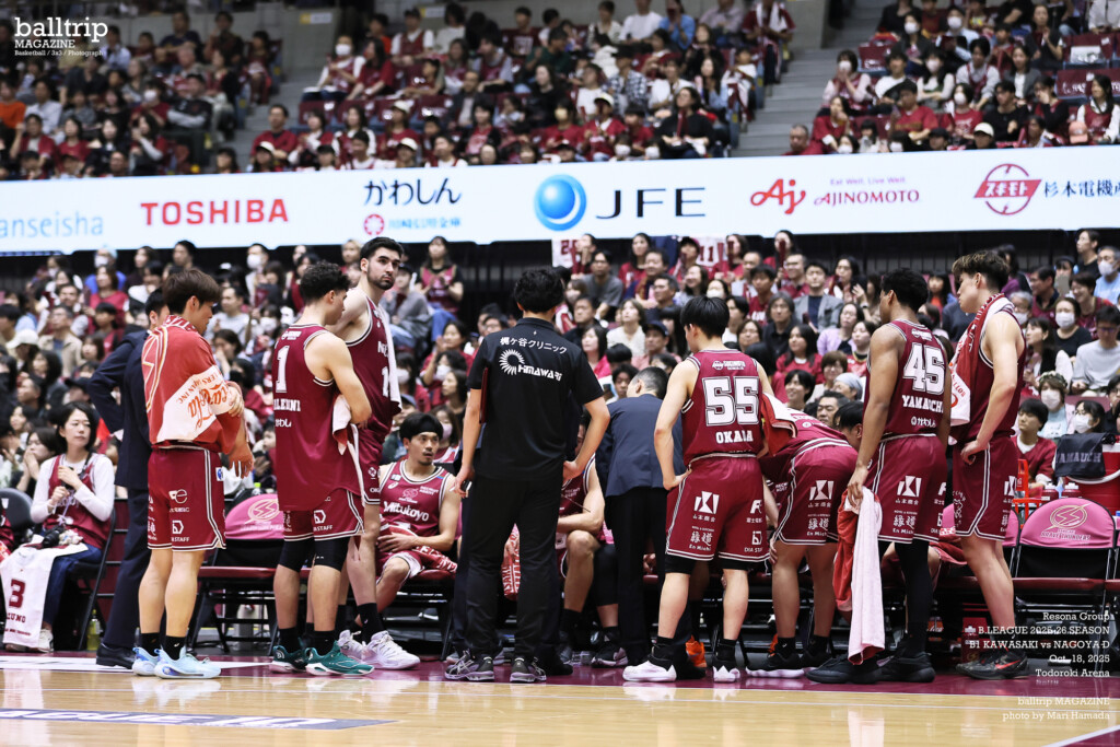 川崎ブレイブサンダース、敗戦の中で見えた成長と課題––篠山竜青「まだ足りない」 balltrip MAGAZINE(ボールトリップマガジン)