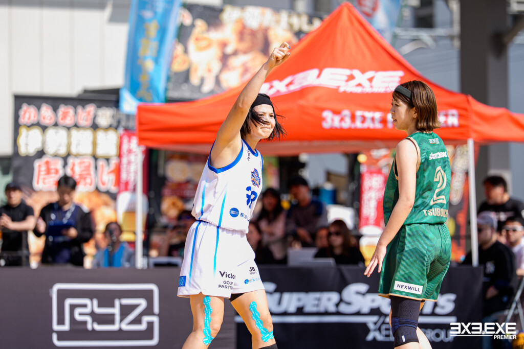 「勝負強い女になりたい」——3x3.EXE PREMIER開幕戦でUENOHARA SUNRISE.EXE優勝、MVP遠藤桐　balltrip MAGAZINE（ボールトリップマガジン）