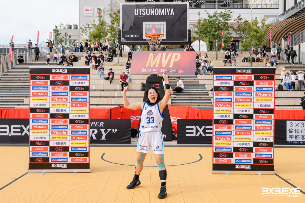 「勝負強い女になりたい」——3x3.EXE PREMIER開幕戦でUENOHARA SUNRISE.EXE優勝、MVP遠藤桐　balltrip MAGAZINE（ボールトリップマガジン）