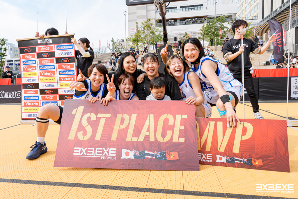 「勝負強い女になりたい」——3x3.EXE PREMIER開幕戦でUENOHARA SUNRISE.EXE優勝、MVP遠藤桐　balltrip MAGAZINE（ボールトリップマガジン）