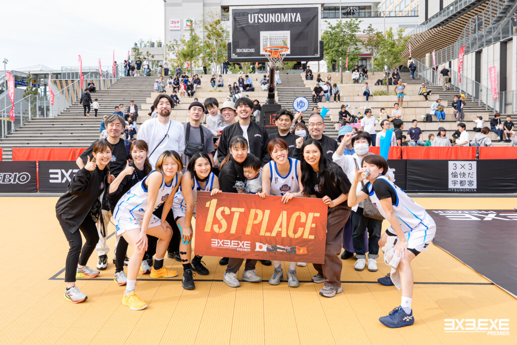 「勝負強い女になりたい」——3x3.EXE PREMIER開幕戦でUENOHARA SUNRISE.EXE優勝、MVP遠藤桐　balltrip MAGAZINE（ボールトリップマガジン）