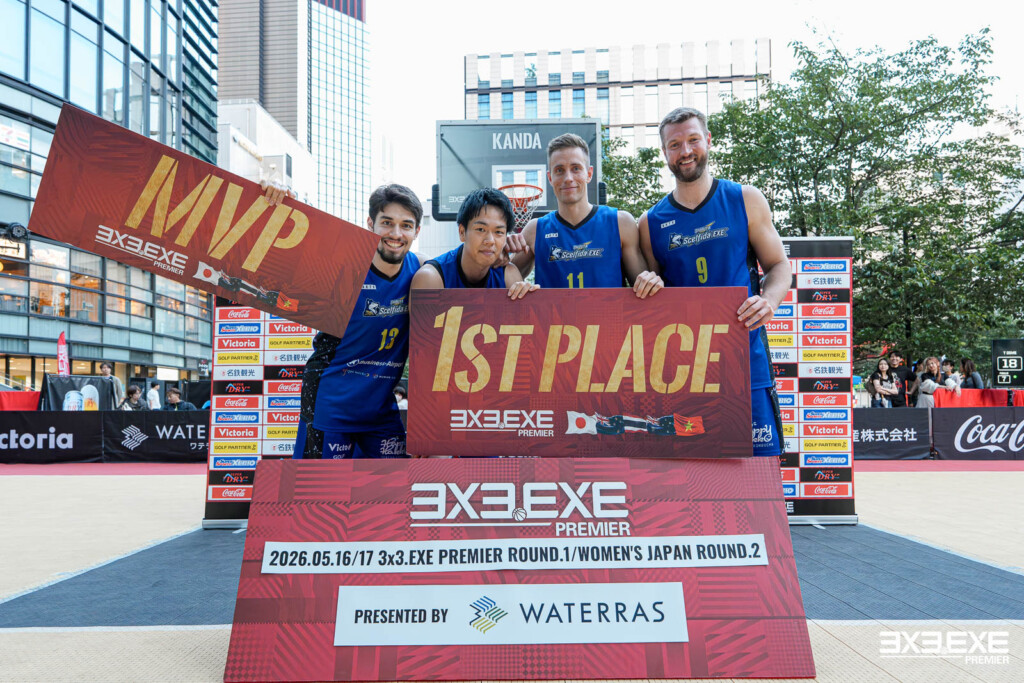 3x3.EXE PREMIER 2026 男子開幕！新規参入SHIBUYA SCELFIDA.EXEが見事優勝　balltrip MAGAZINE（ボールトリップマガジン）