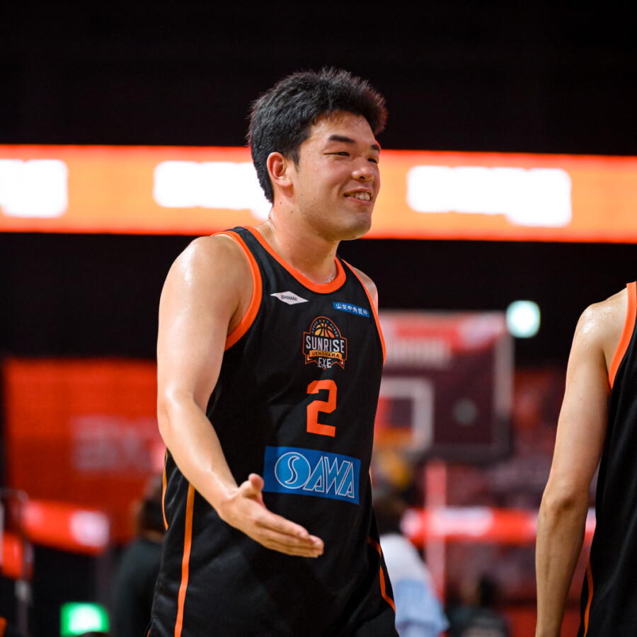 プレーオフ優勝を果たし「みんなで乾杯したい」　UENOHARA SUNRISE.EXE 斉藤諒馬　balltrip MAGAZINE（ボールトリップマガジン）