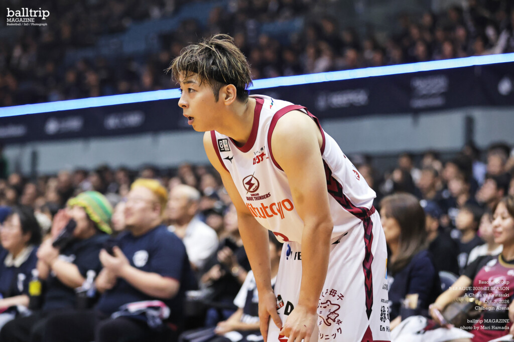 強い川崎をもう一度取り戻す一員になりたい　川崎ブレイブサンダース 松山駿　balltrip MAGAZINE（ボールトリップマガジン）