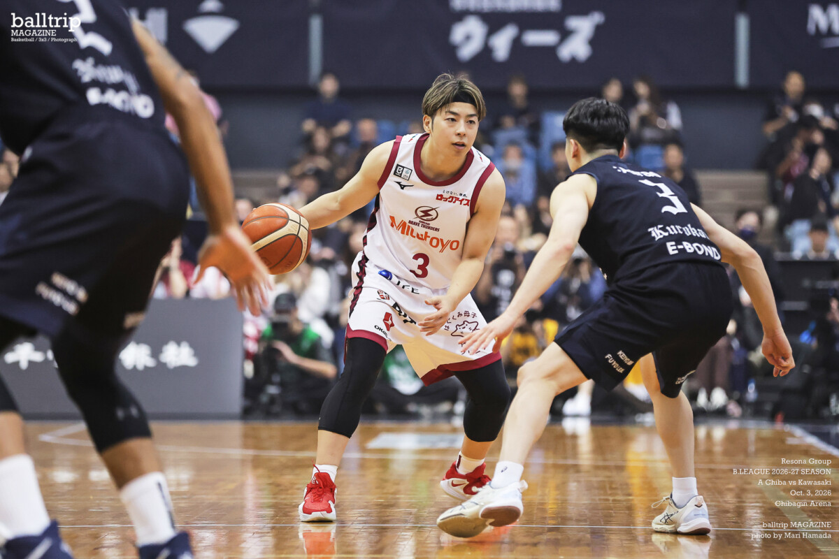 強い川崎をもう一度取り戻す一員になりたい　川崎ブレイブサンダース 松山駿　balltrip MAGAZINE（ボールトリップマガジン）
