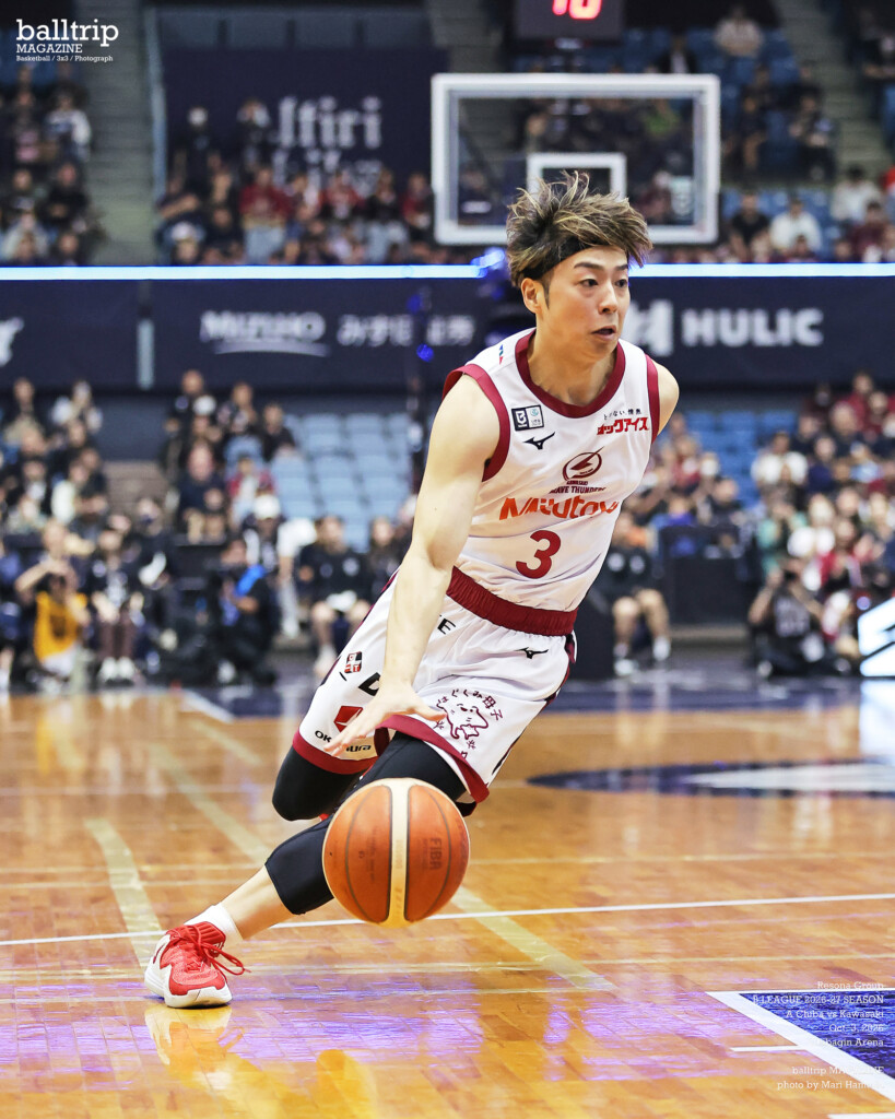 強い川崎をもう一度取り戻す一員になりたい　川崎ブレイブサンダース 松山駿　balltrip MAGAZINE（ボールトリップマガジン）