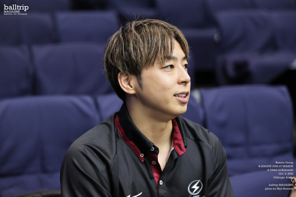 強い川崎をもう一度取り戻す一員になりたい　川崎ブレイブサンダース 松山駿　balltrip MAGAZINE（ボールトリップマガジン）